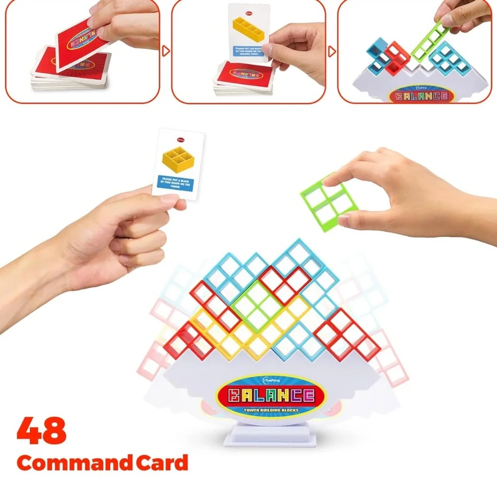 48 PCs of tower building blocks